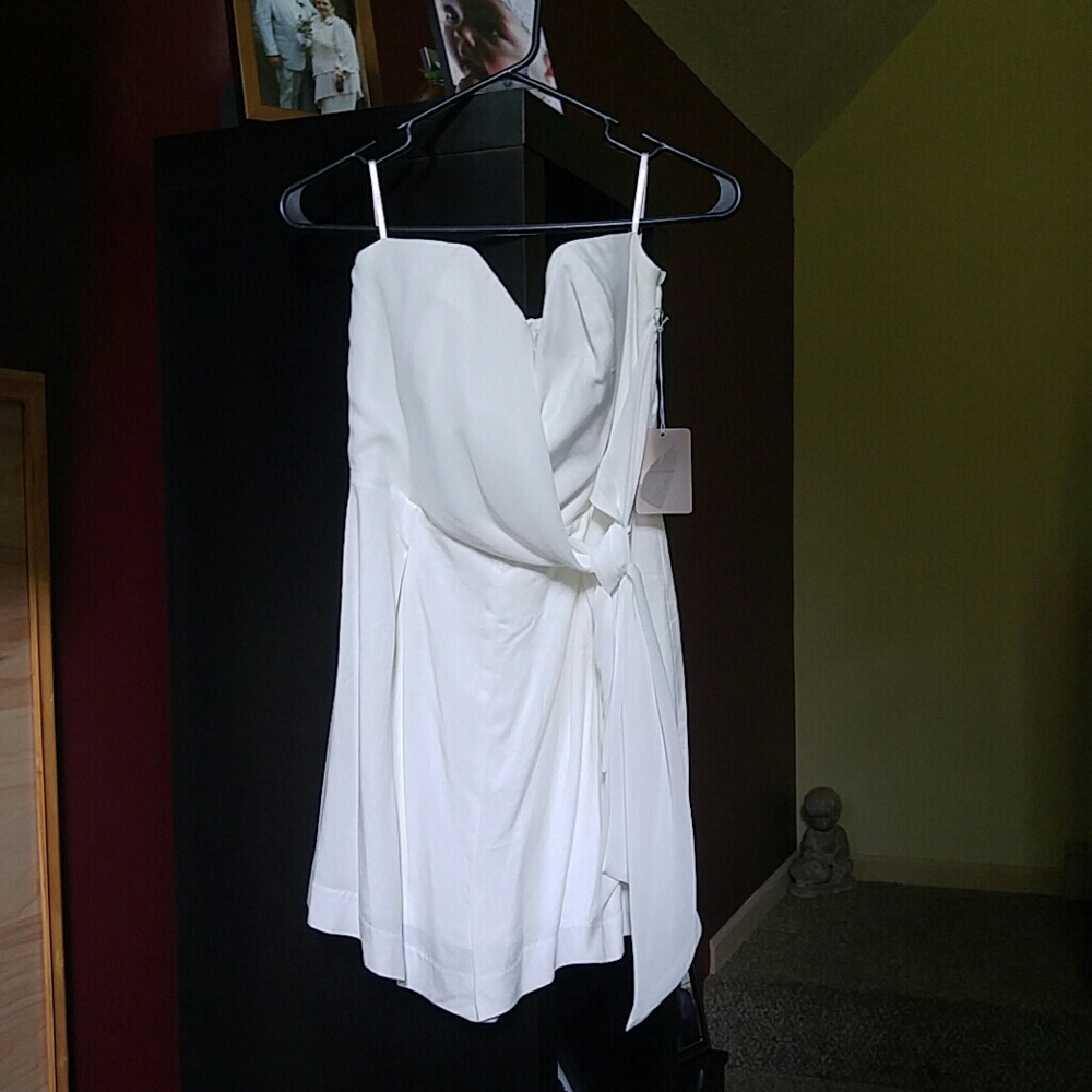 F21 White Romper